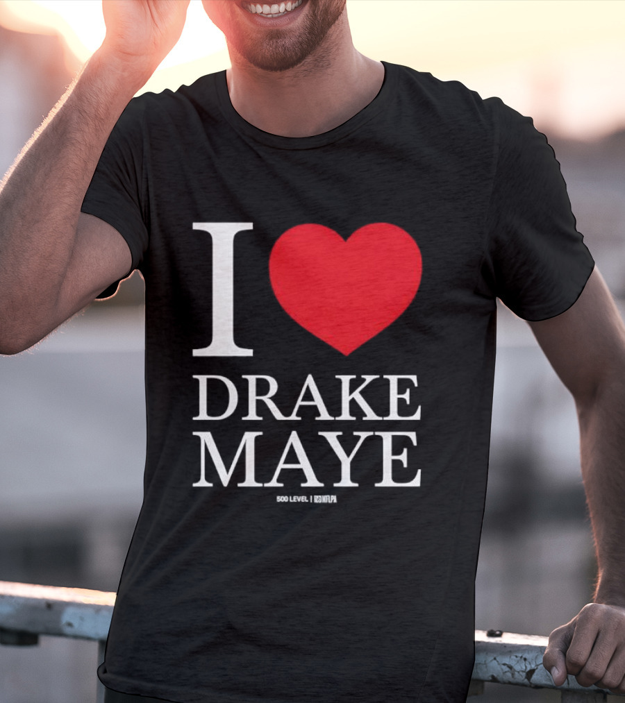 I Heart Drake Maye T-Shirt