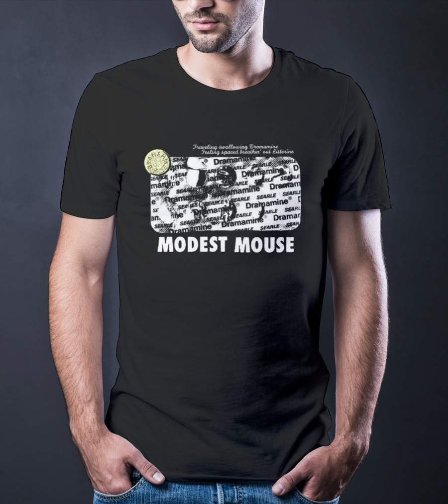 Modest Mouse Dramamine Writing Thoughts Explore Matters T-Shirt