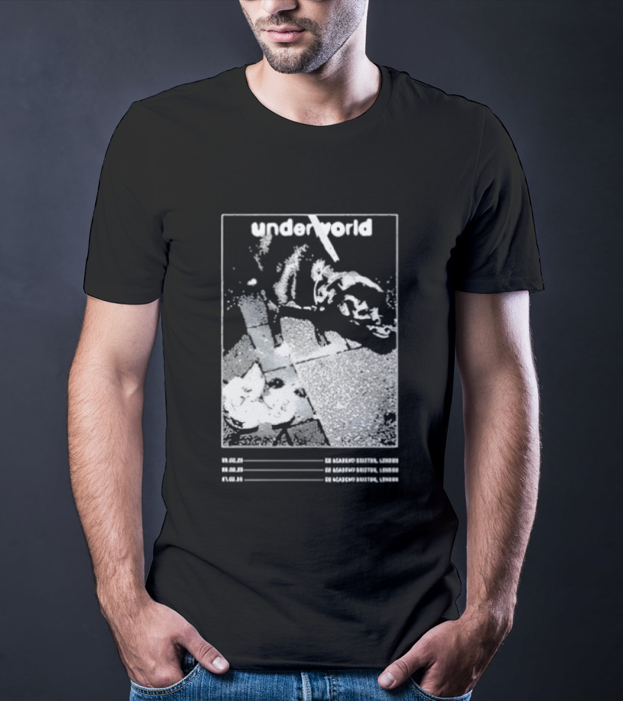 Underworld 2026 Tour Dates Event T-Shirt