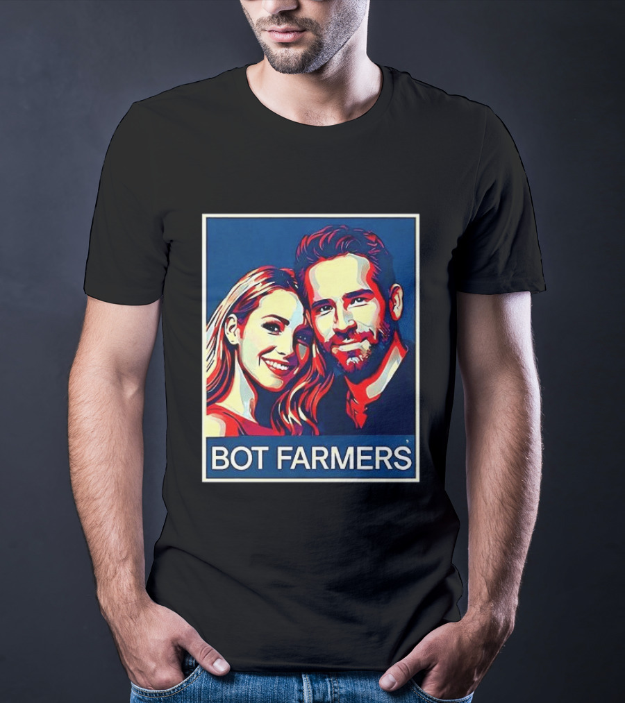 BOT FARMERS Hope Obama T-Shirt