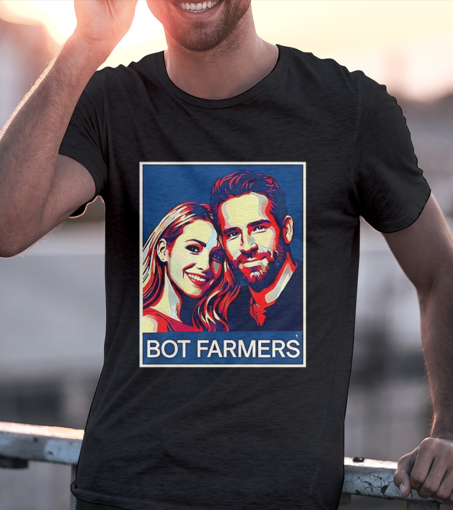 BOT FARMERS Hope Obama T-Shirt