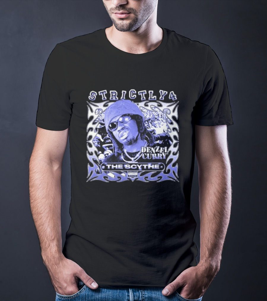 Denzel Curry Strictly 4 The Scythe Album Cover T-Shirt
