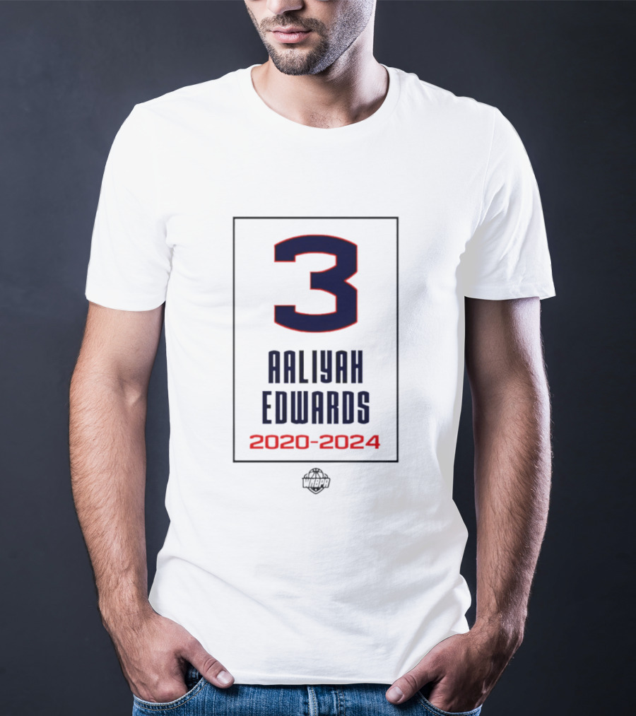 Aaliyah Edwards 3 WNBPA 2020 2024 Banner T-Shirt