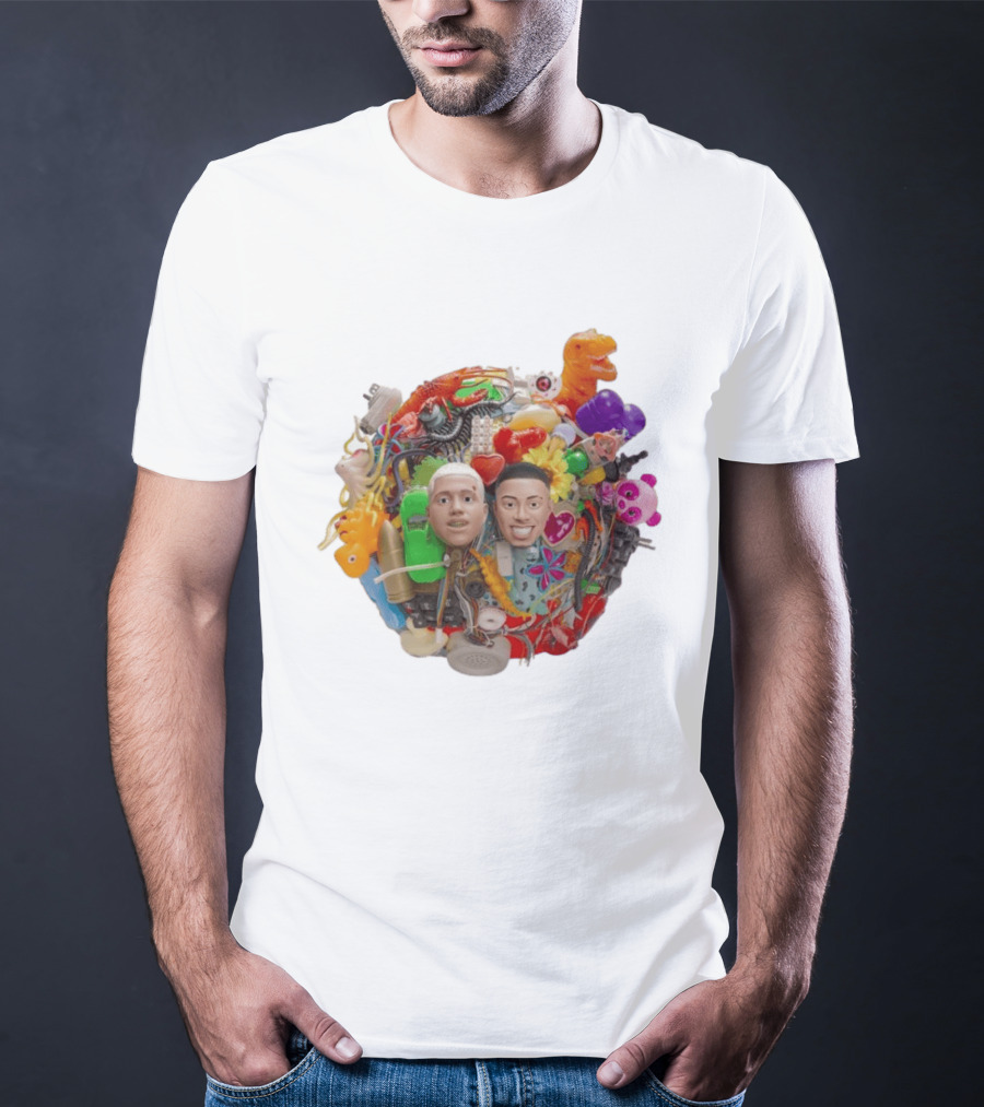 Camiseta Colapso Global TETO WIU Eclectic Toy Collage T-Shirt