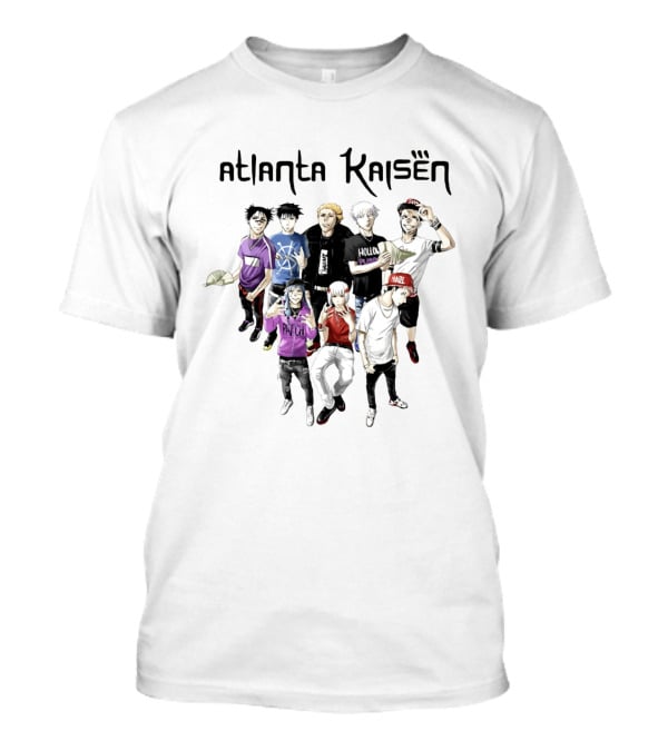 Atlanta Kaisën Jujutsu Kaisen Anime Characters Fan T-Shirt