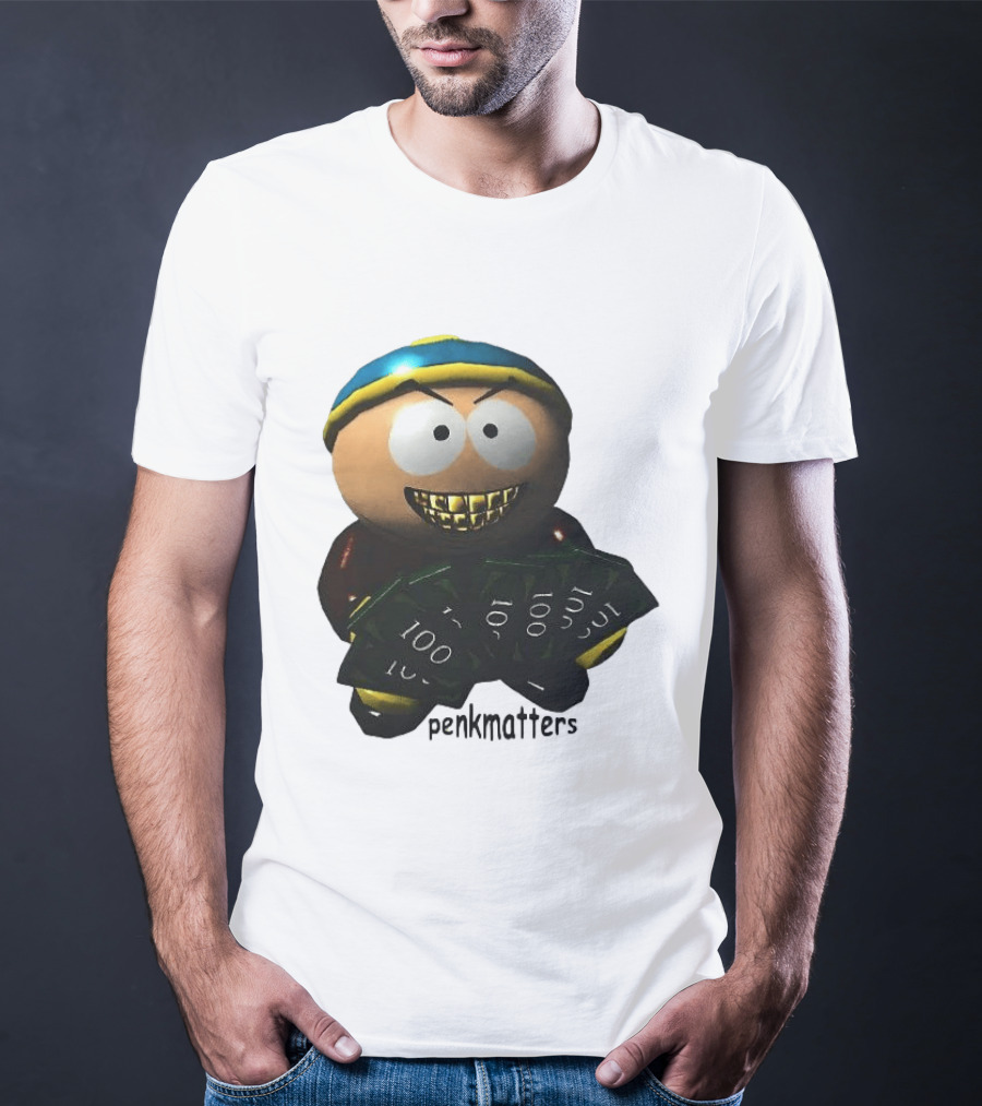 Eric Cartman Penkmatters Money Grinning South Park T-Shirt