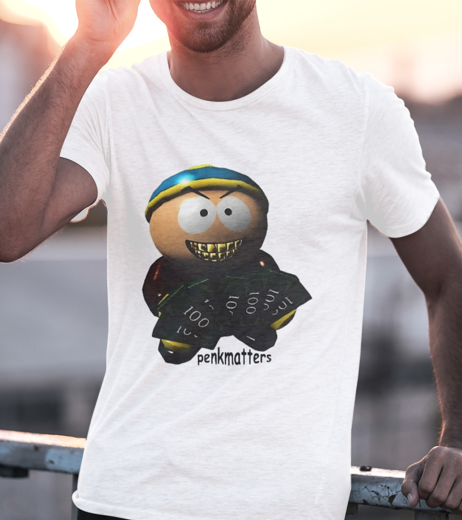 Eric Cartman Penkmatters Money Grinning South Park T-Shirt