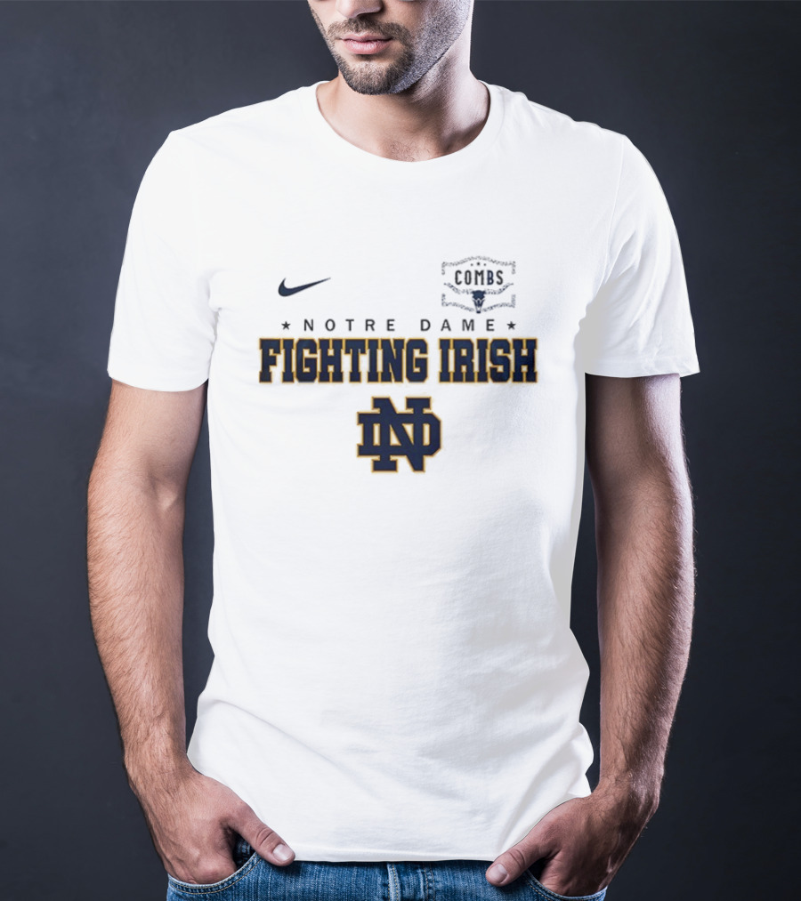 Nike Notre Dame Fighting Irish ND Luke Combs Collaboration T-Shirt