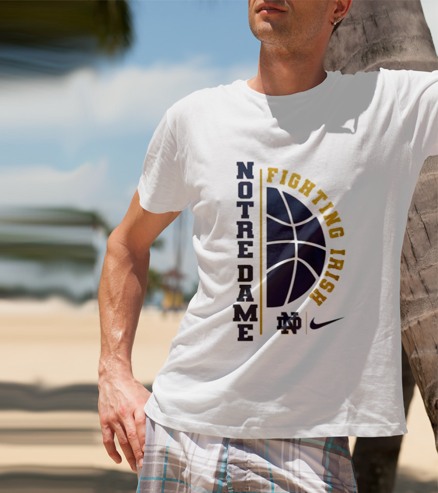 Notre Dame Fighting Irish Basketball Nike Collaboration Go Irish T-Shirt