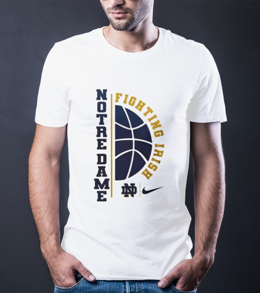 Notre Dame Fighting Irish Basketball Nike Collaboration Go Irish T-Shirt