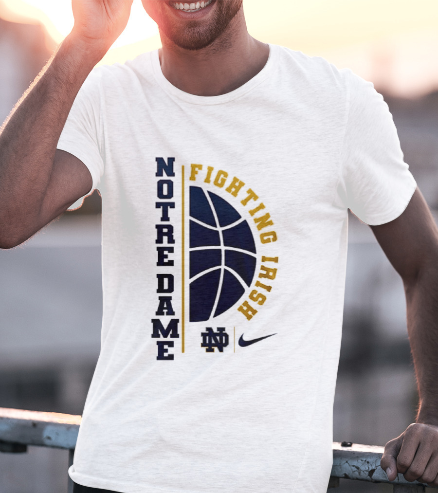 Notre Dame Fighting Irish Basketball Nike Collaboration Go Irish T-Shirt