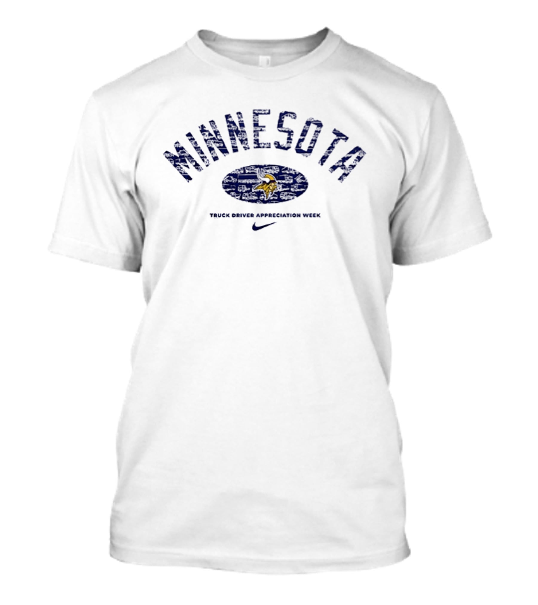Minnesota Vikings Truck Drivers Appreciation Week Nike T-Shirt
