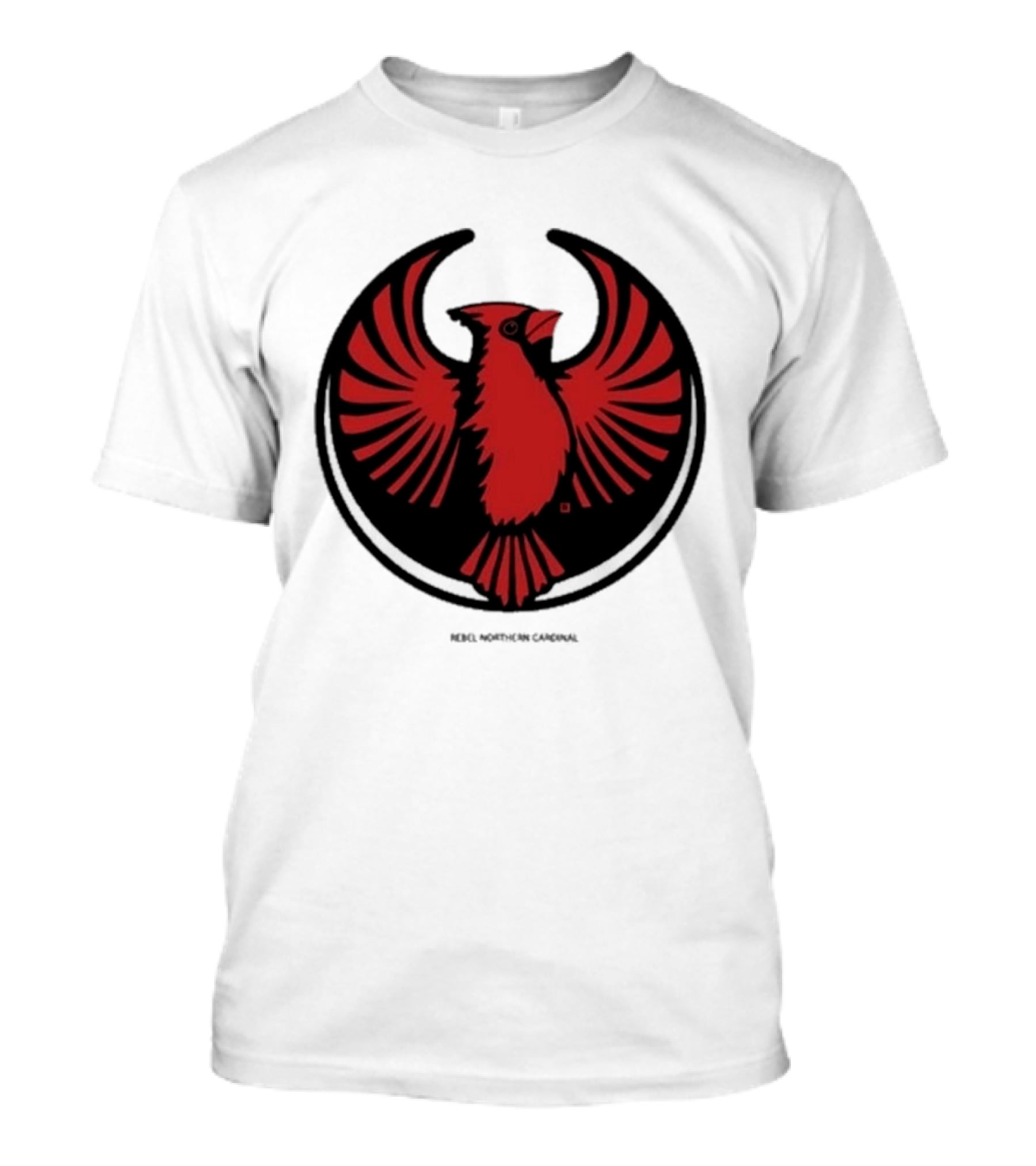 Rebel Northern Cardinal Alliance Heavyweight Bird T-Shirt