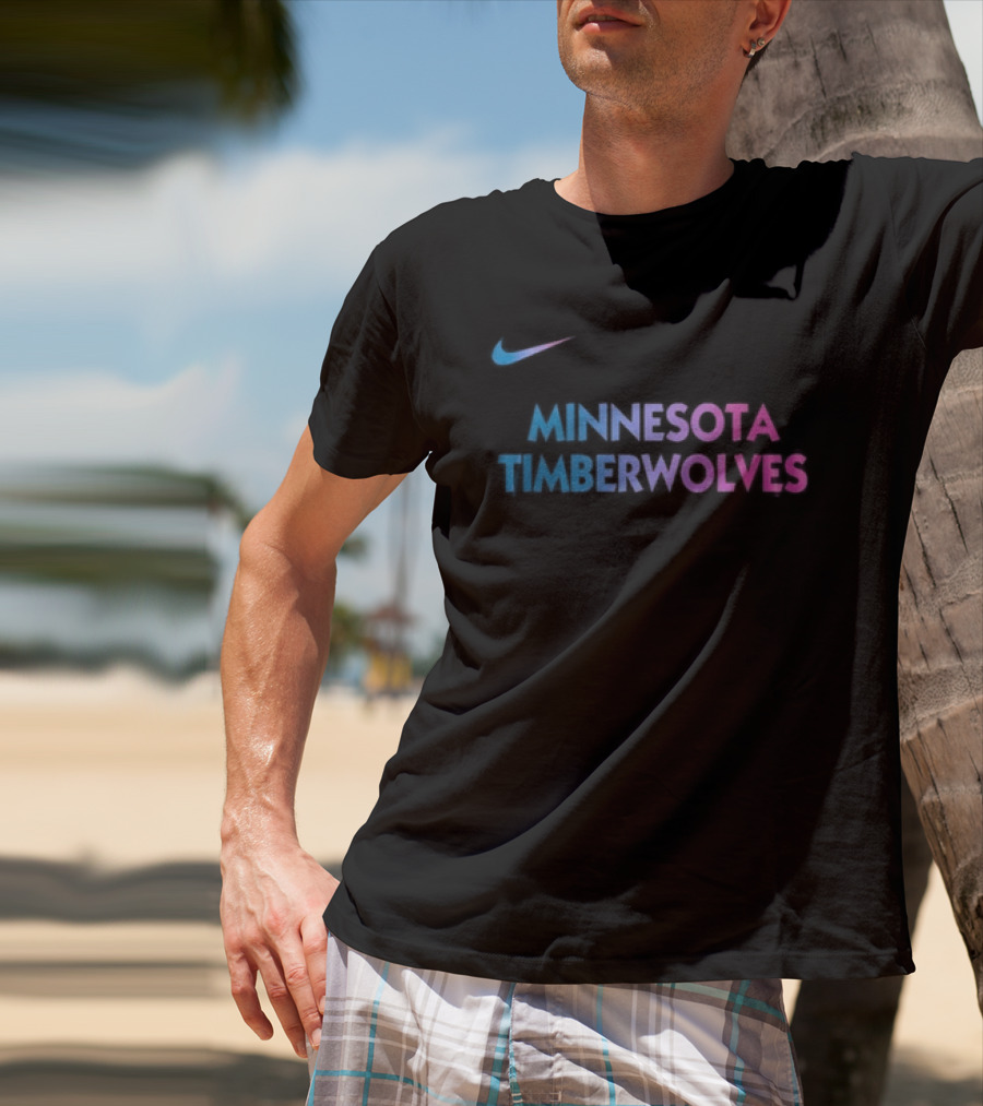 Nike Minnesota Timberwolves Cyberpunk T-Shirt