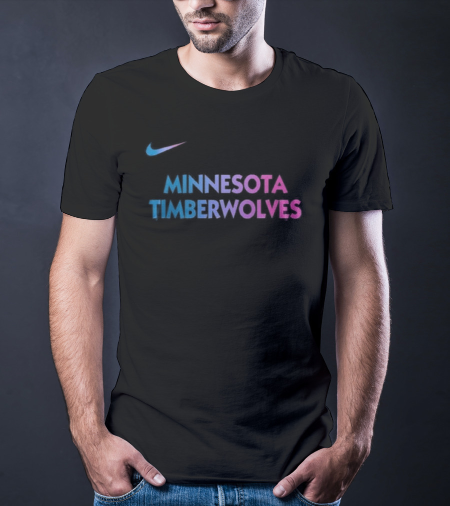 Nike Minnesota Timberwolves Cyberpunk T-Shirt