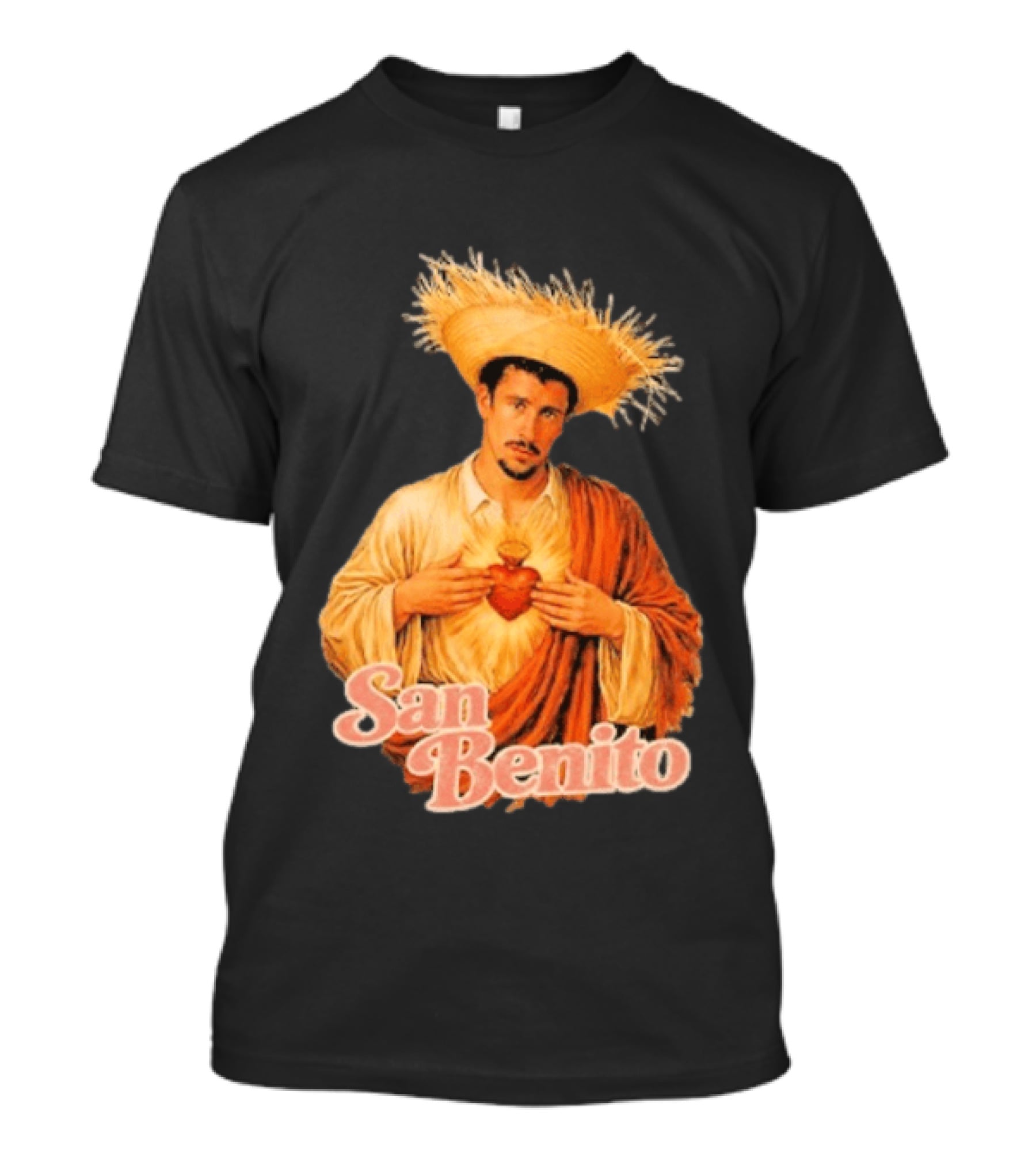 San Benito Bad Bunny Sacred Heart Aura T-Shirt