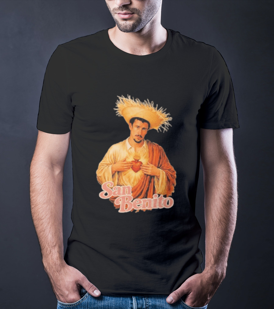 San Benito Bad Bunny Sacred Heart Aura T-Shirt