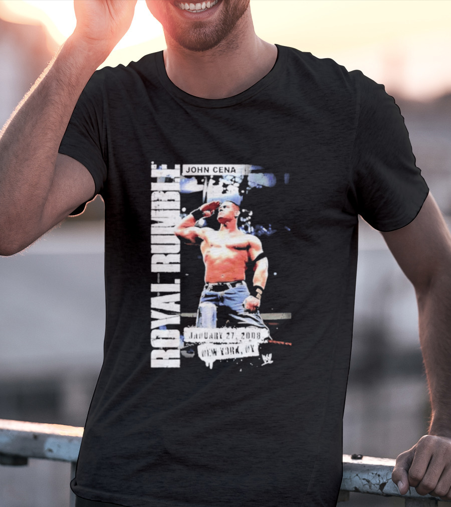 Royal Rumble 2008 John Cena T-Shirt