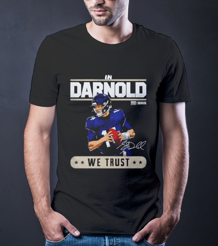An Darnold Football We Trust T-Shirt
