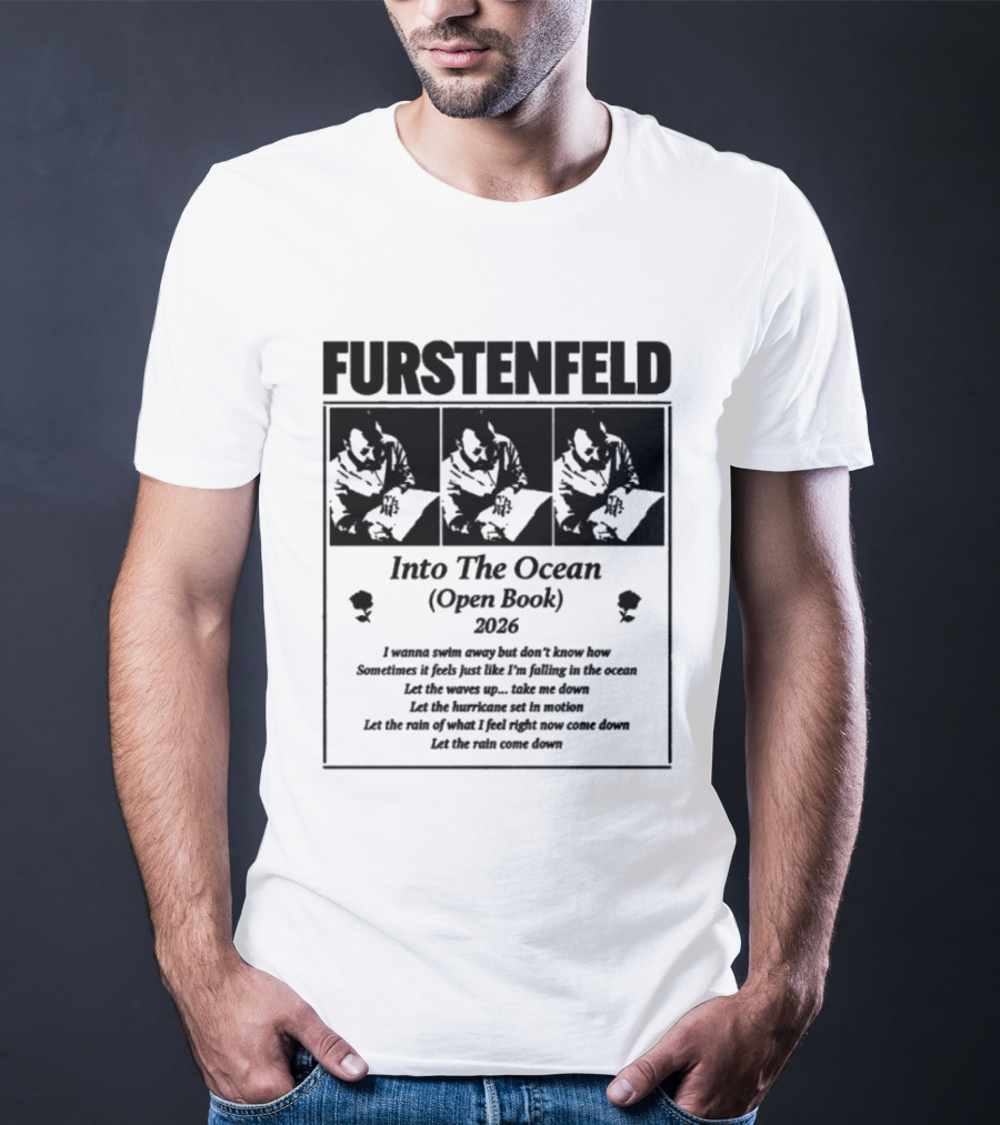 Furstenfeld Into The Ocean Open Book Lyrics 2016 T-Shirt