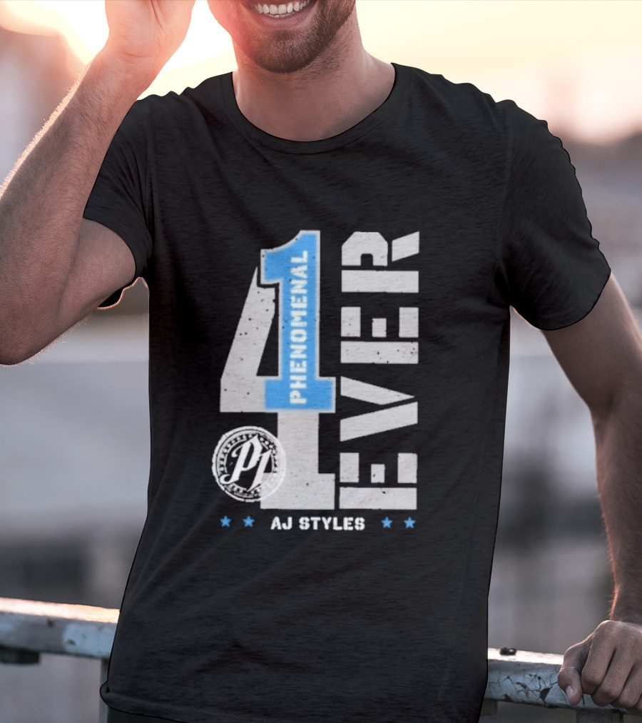 AJ Styles Phenomenal 1 Forever WWE T-Shirt
