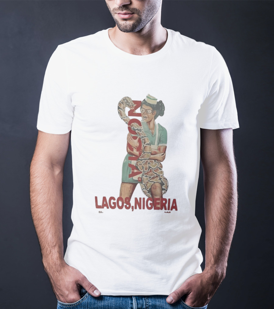 NOCTA Homecoming Lagos Nigeria Nurse Snake T-Shirt