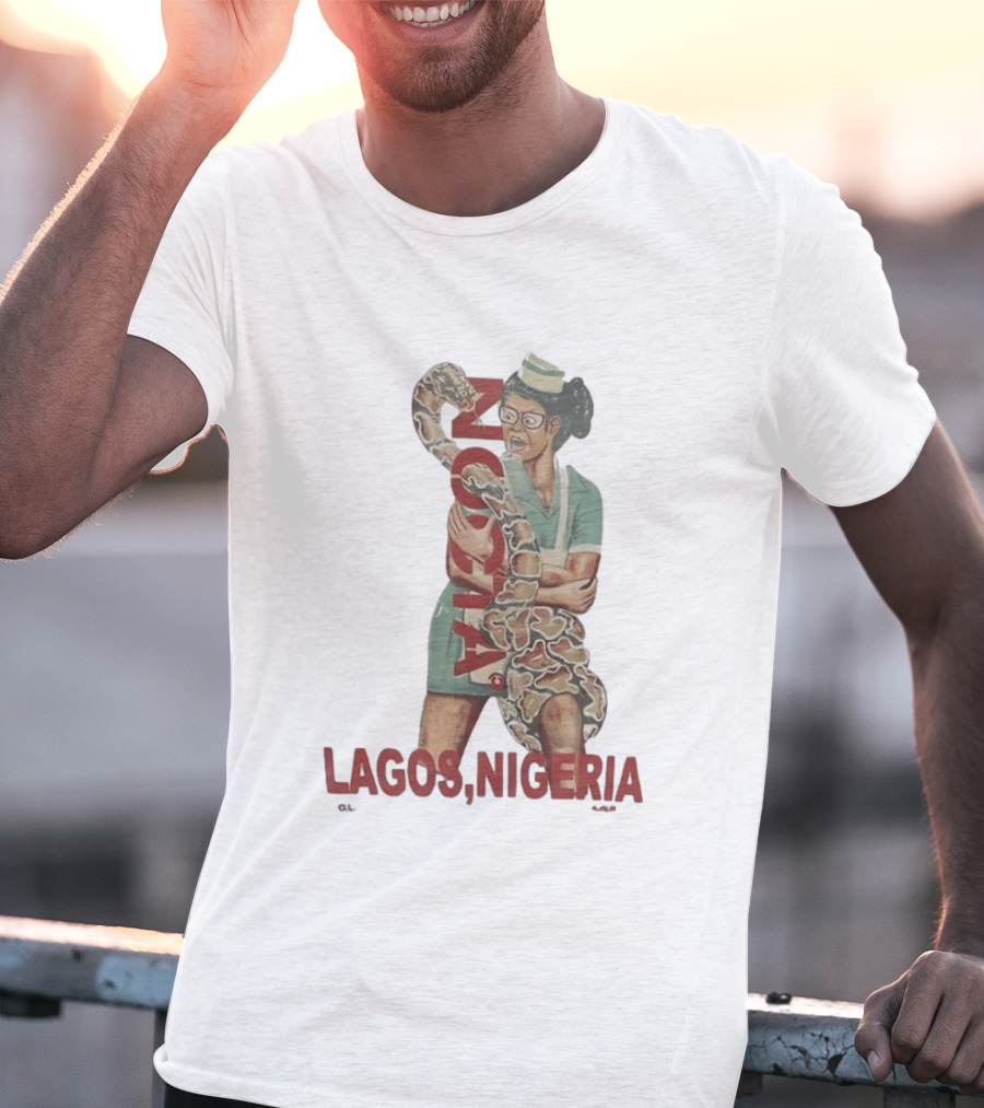 NOCTA Homecoming Lagos Nigeria Nurse Snake T-Shirt