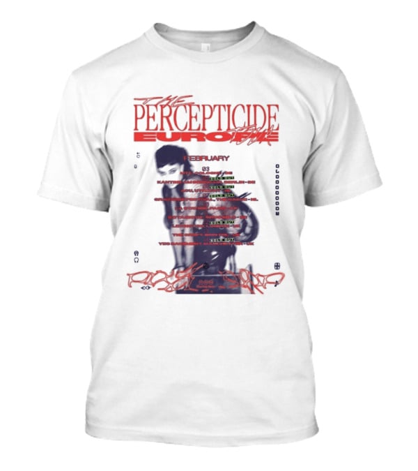 PERCEPTICIDE Europe Tour 2026 Dates And Locations T-Shirt
