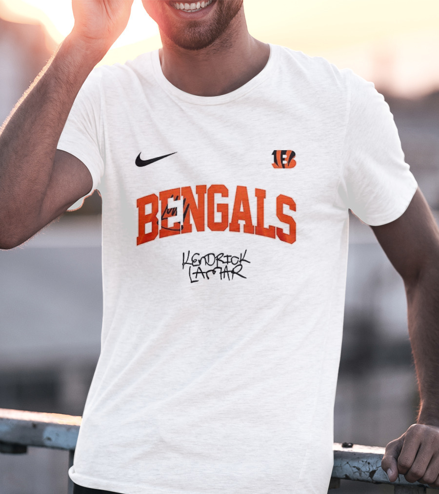Cincinnati Bengals Kendrick Lamar King Kunta Collaboration Nike 16 T-Shirt