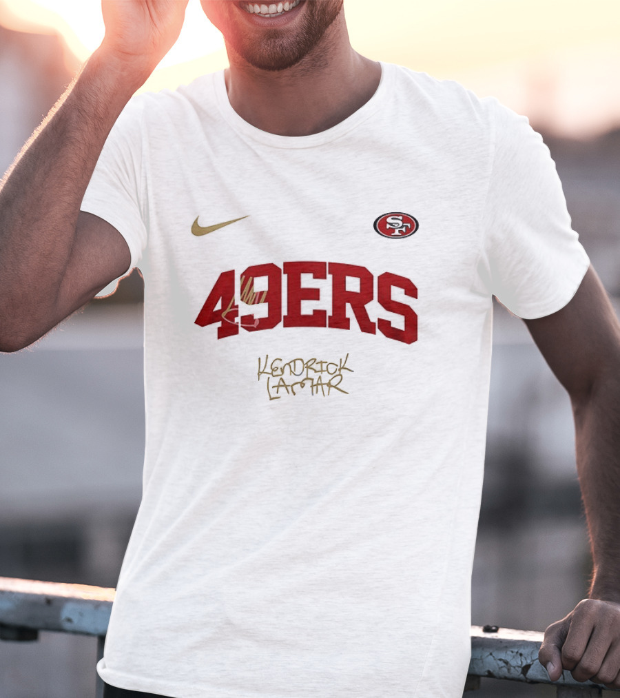 Nike 49ers Kendrick Lamar King Kunta Collaboration T-Shirt