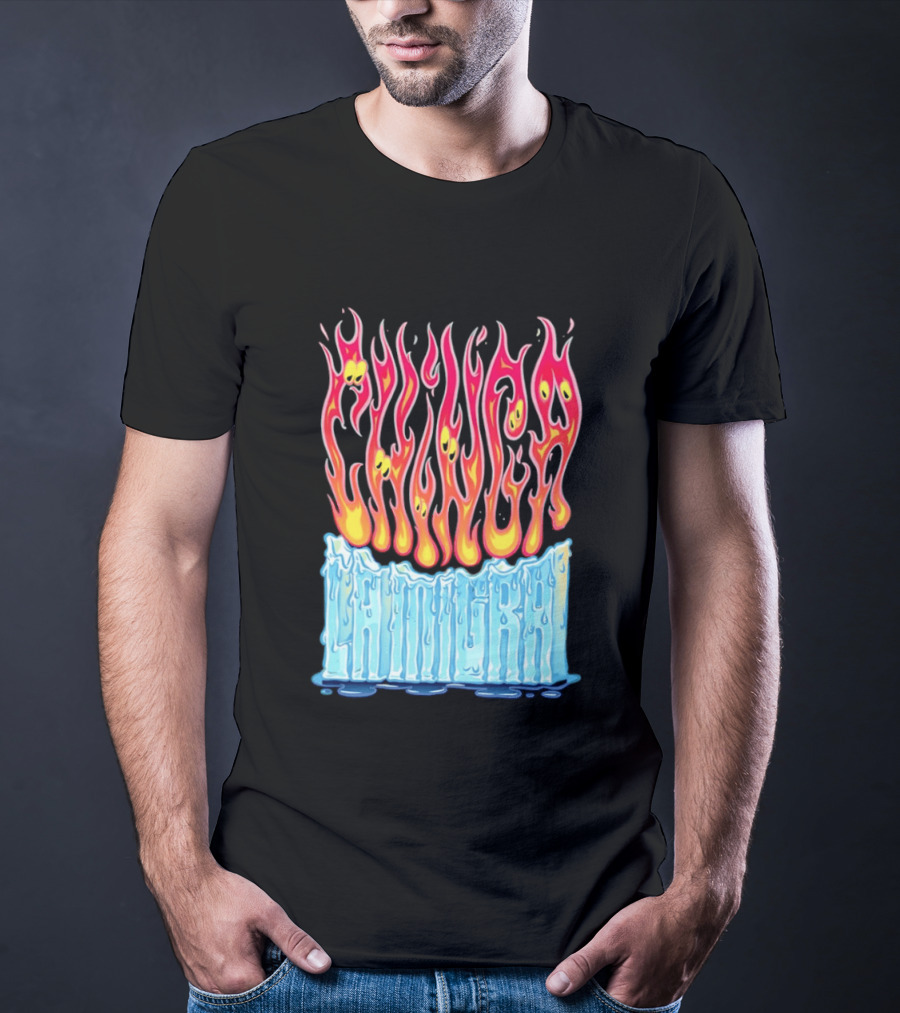 Chili Chimichanga Ice Fire Fusion Melting Pantera T-Shirt