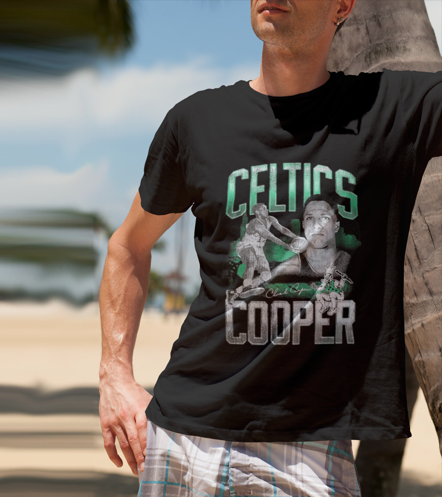 Boston Celtics Chuck Cooper 75th Anniversary Pioneers Player T-Shirt