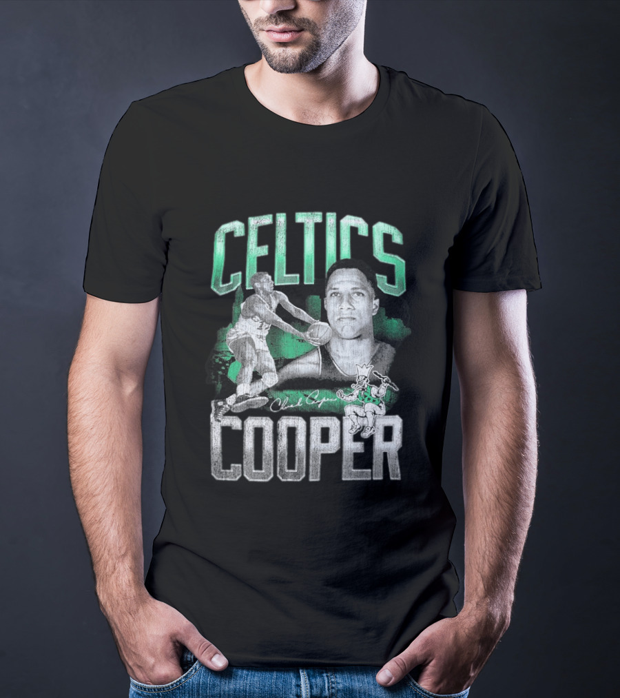 Boston Celtics Chuck Cooper 75th Anniversary Pioneers Player T-Shirt