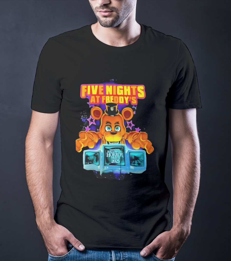 Five Nights At Freddy's Halloween Horror Nights 2025 Freddy Fazbear Animatronic T-Shirt