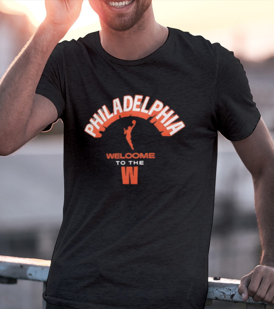 Philadelphia Welcomes To The WNBA Basketball Enthusiasts T-Shirt