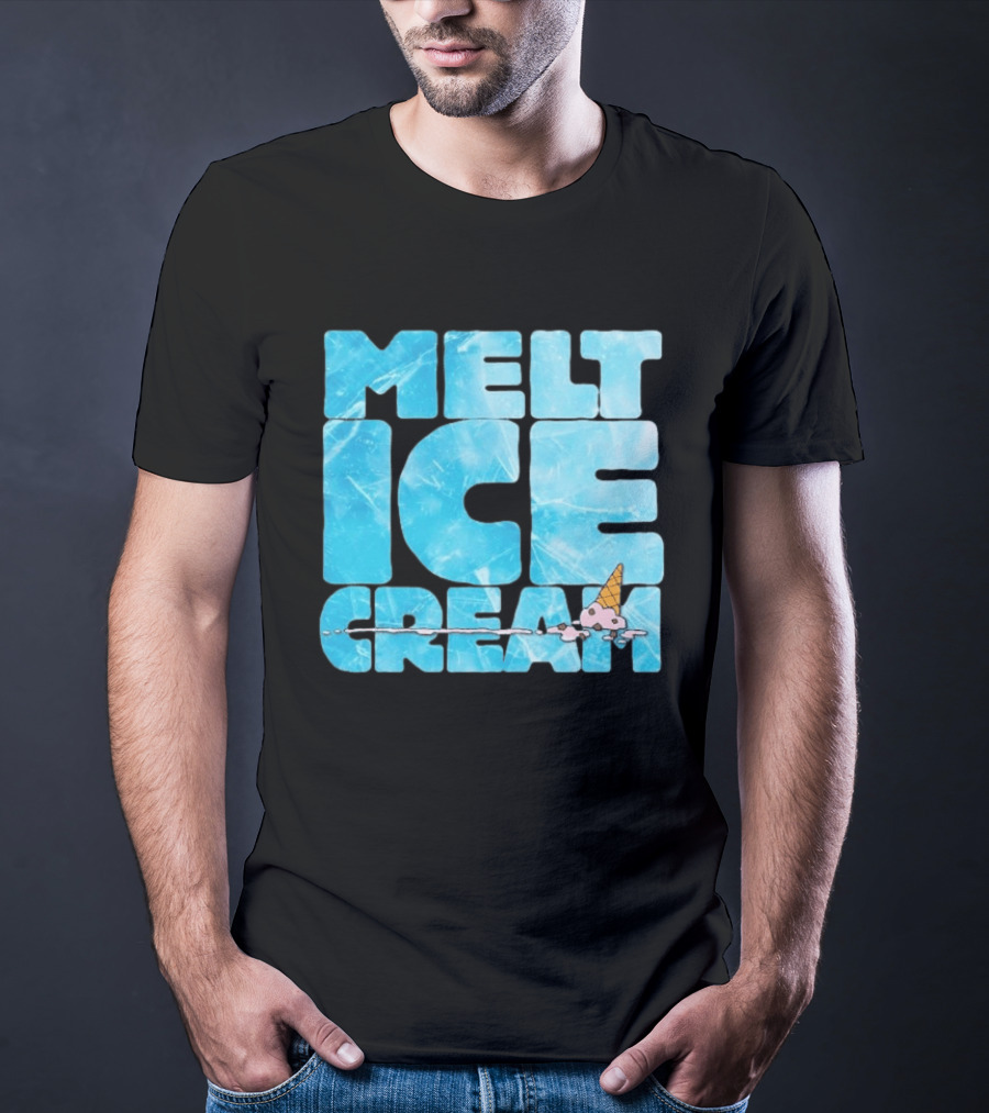 Ben & Jerry's Melt Ice Cream Frozen Treat Humor T-Shirt