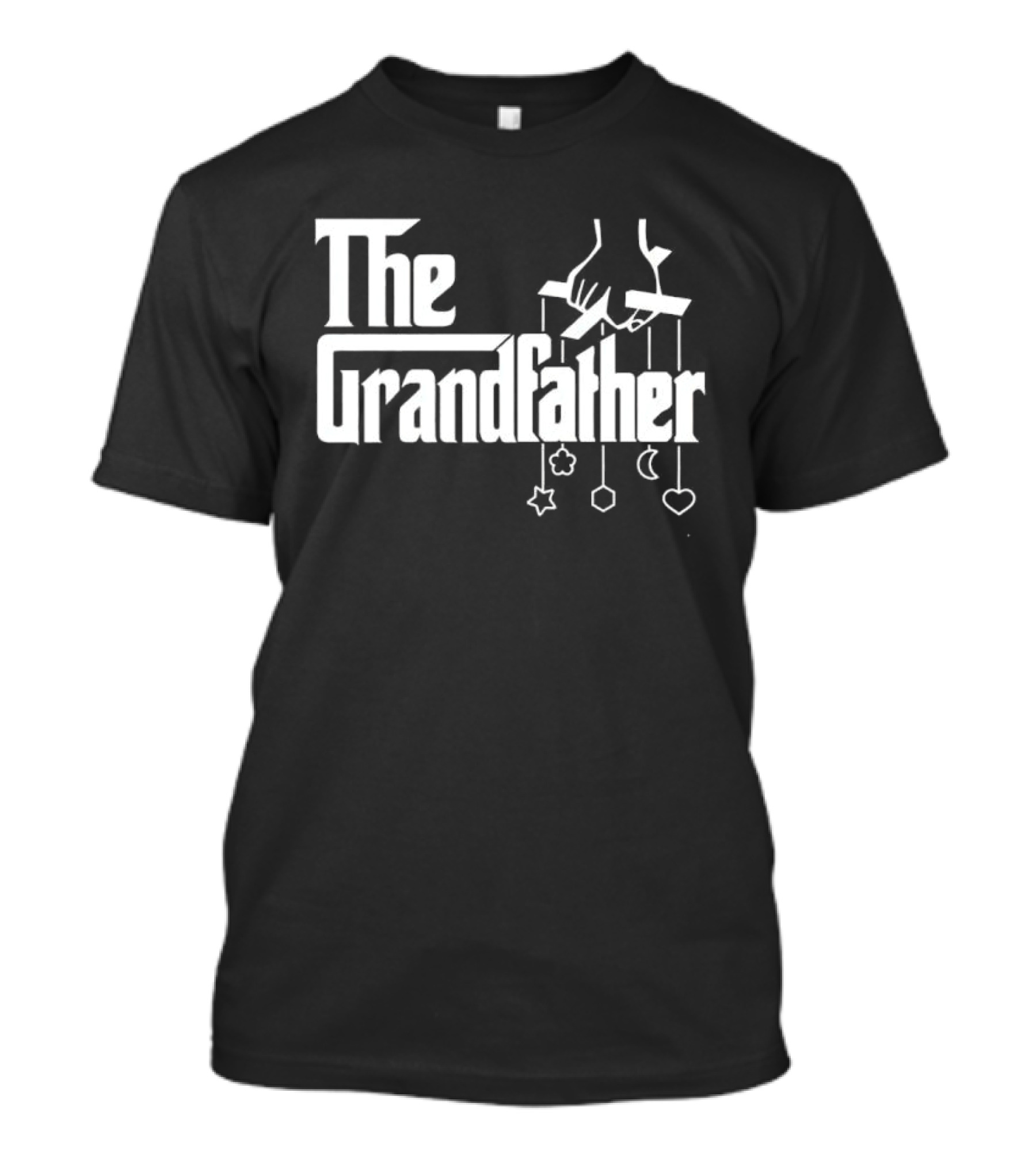 The Grandfather Puppet Strings Godfather Parody With Handguns And Baby Mobile T-Shirt