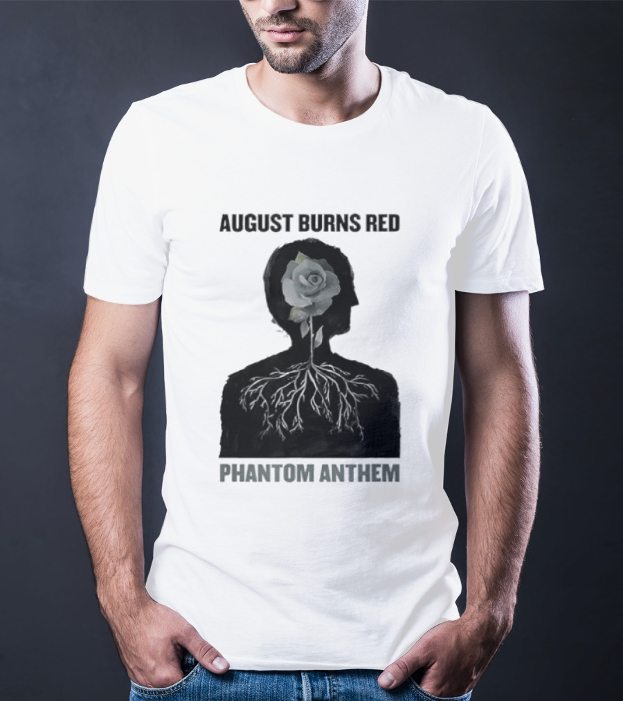 August Burns Red Phantom Anthem Rose T-Shirt