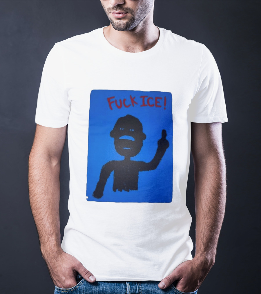 Kid Cudi Protest Message Blue T-Shirt