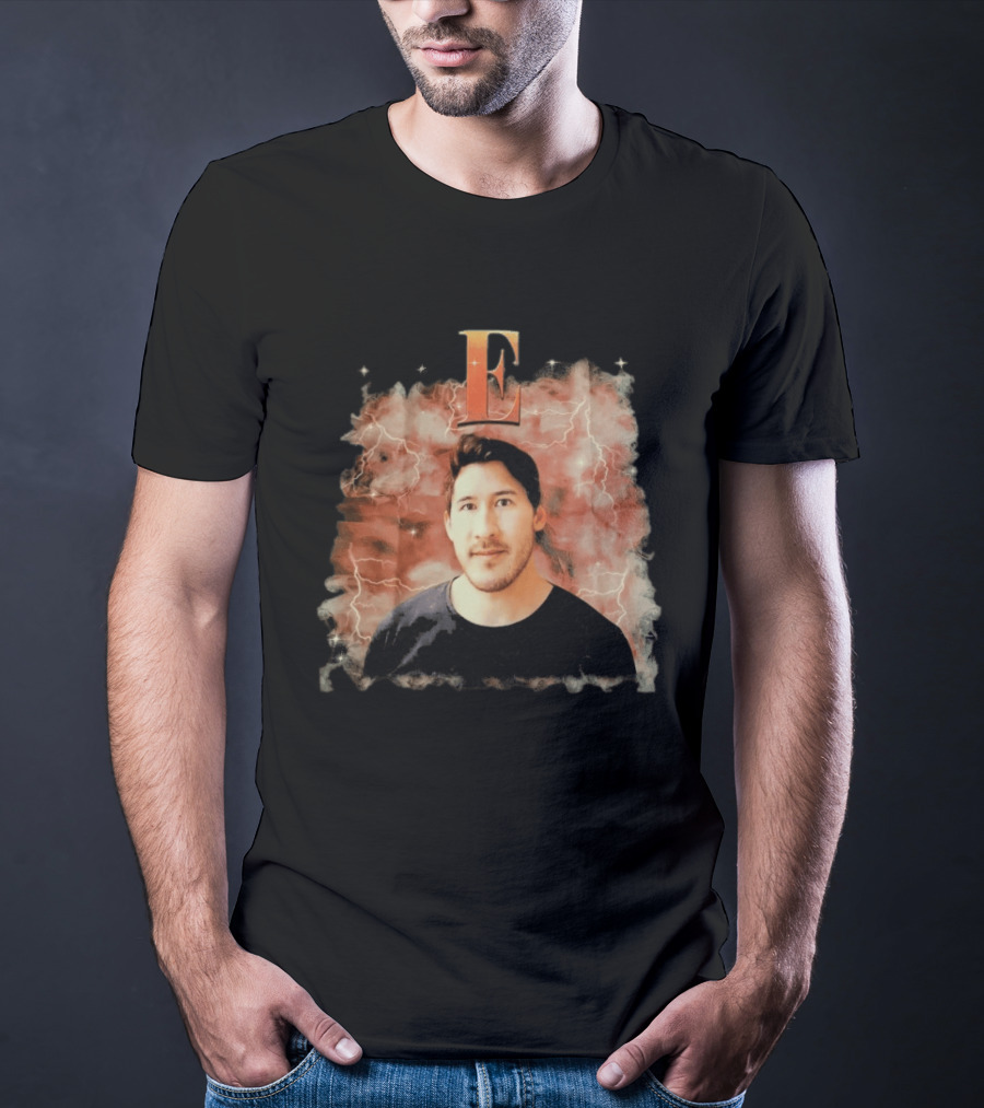 Iron Lung Movie Markiplier E Face Lightning T-Shirt