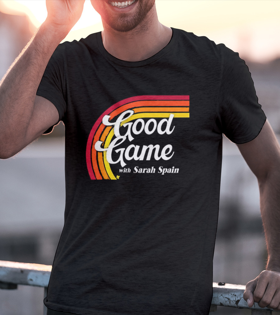 Good Game With Sarah Spain Vintage Rainbow T-Shirt