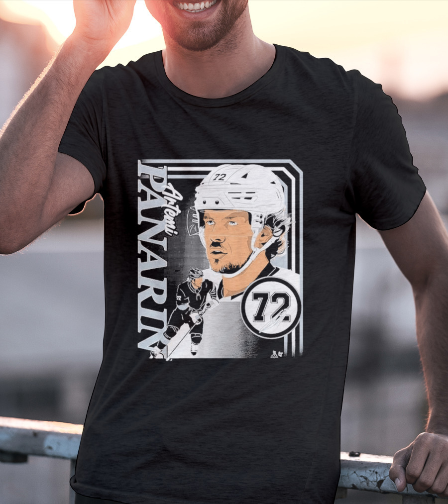 Artemi Panarin 72 LA Hockey Frame T-Shirt