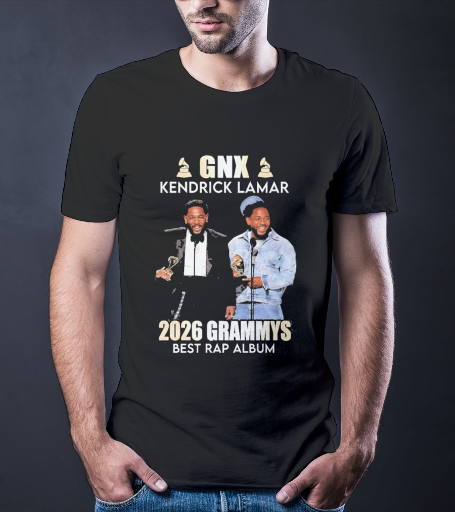 Kendrick Lamar GNX 2026 Grammys Best Rap Album T-Shirt