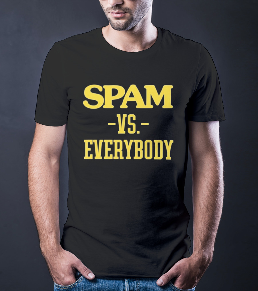 Tetairoa McMillan Spam VS Everybody Yellow T-Shirt