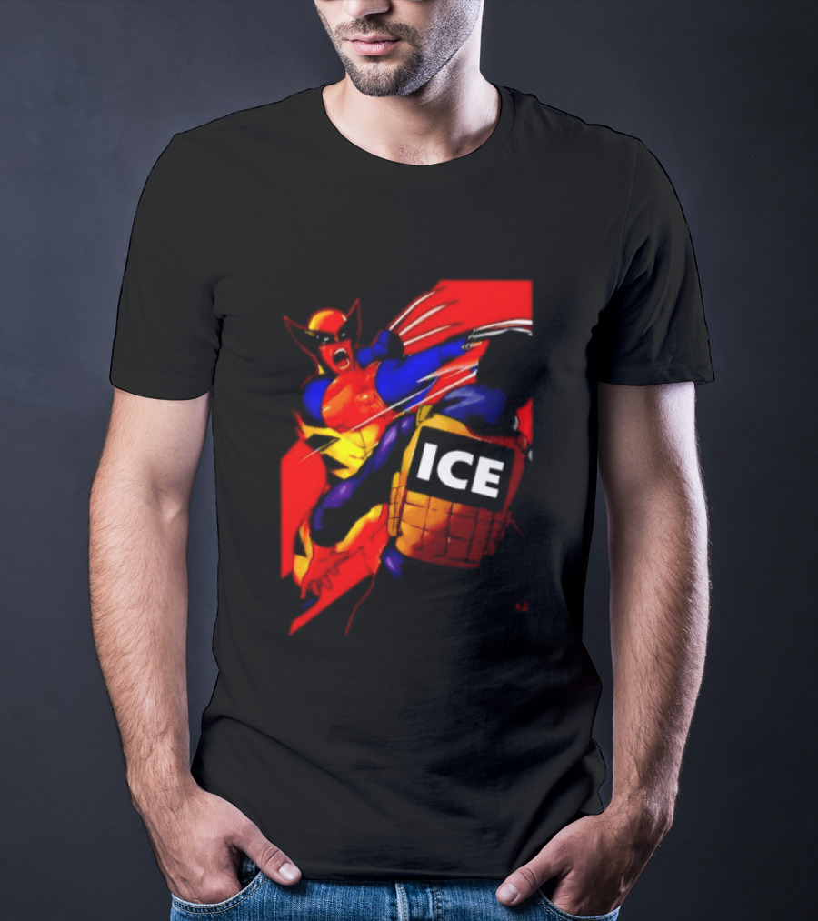 Wolverine Fuck ICE Forever And Always Claws Action T-Shirt