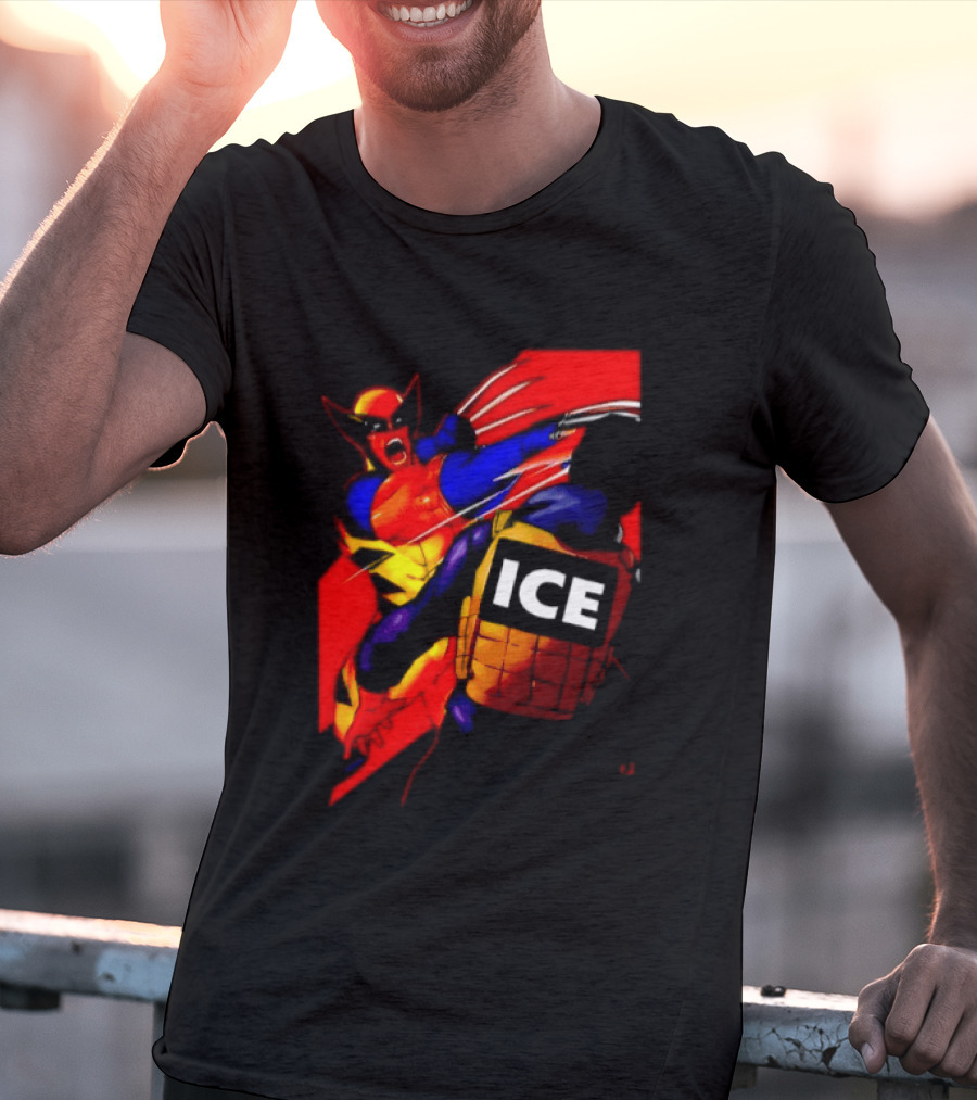 Wolverine Fuck ICE Forever And Always Claws Action T-Shirt