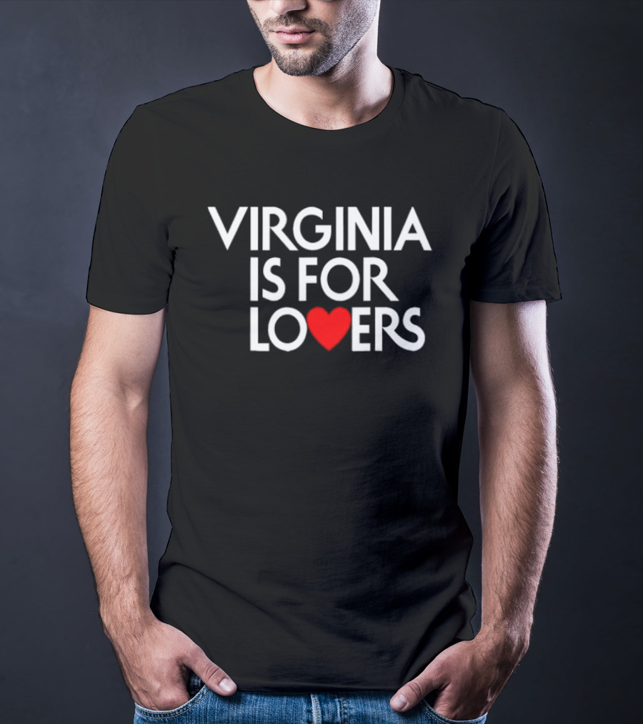 Virginia Is For Lovers Heart T-Shirt