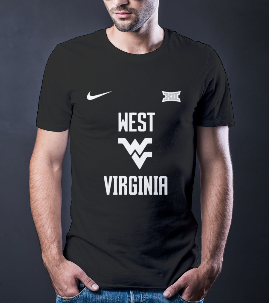 West Virginia Mountaineers Nike Big 12 Basketball T-Shirt