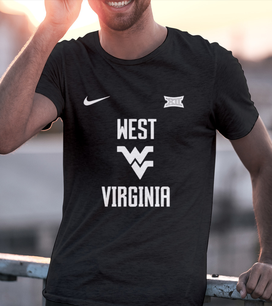 West Virginia Mountaineers Nike Big 12 Basketball T-Shirt