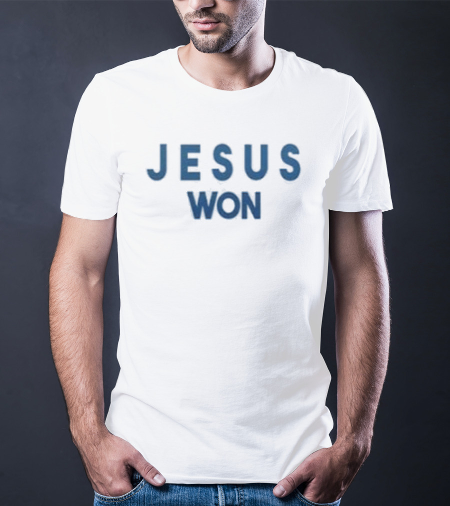 Akron Basketball Jesus Won 2026 Victory T-Shirt